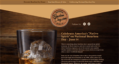 Desktop Screenshot of nationalbourbonday.com